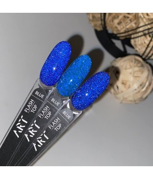 Світловідбиваючий топ ART Flash Top Blue 10 мл TPO free